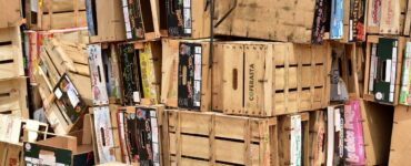 Numerose cassette di frutta