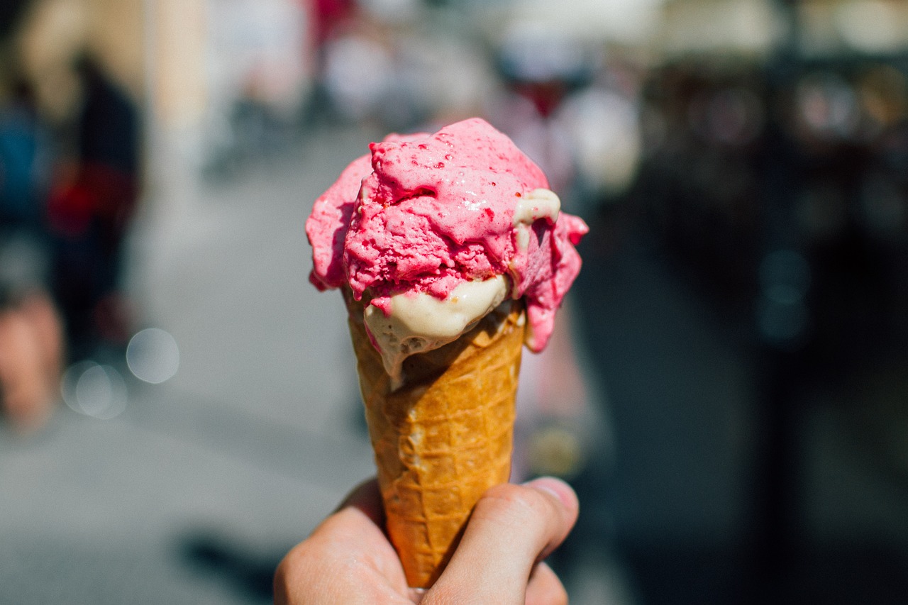 Gelato alla fragola