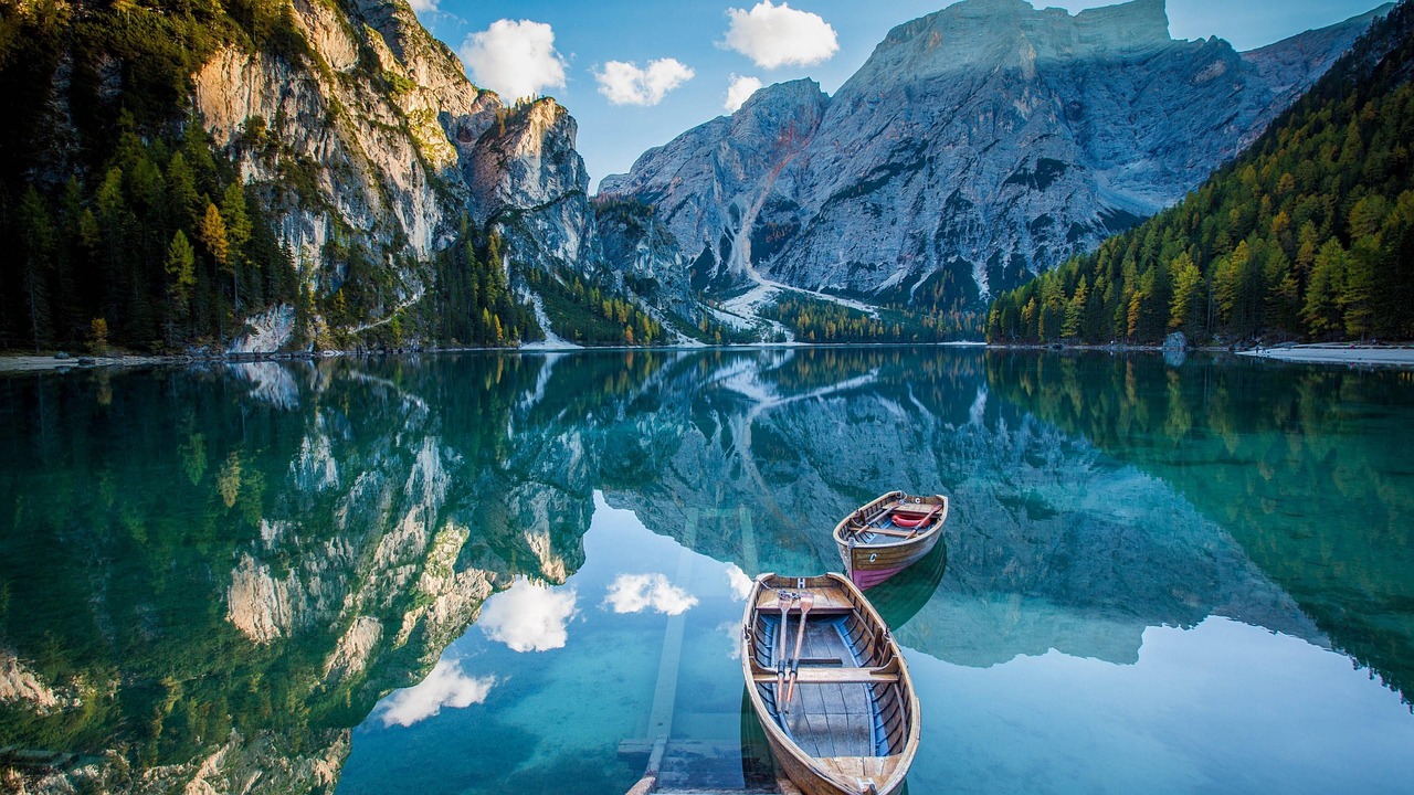 Lago in montagna