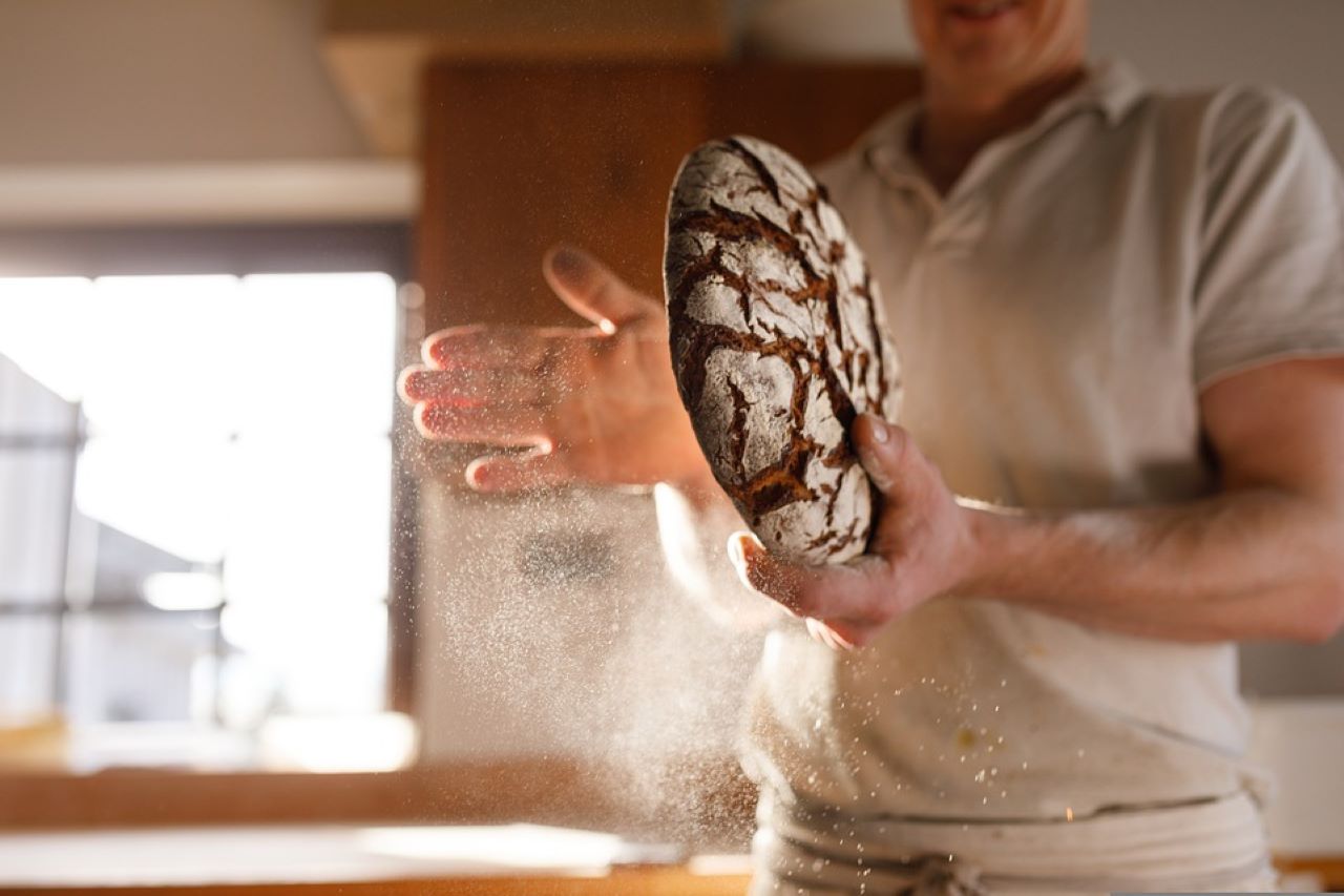 pane sottosopra panettiere