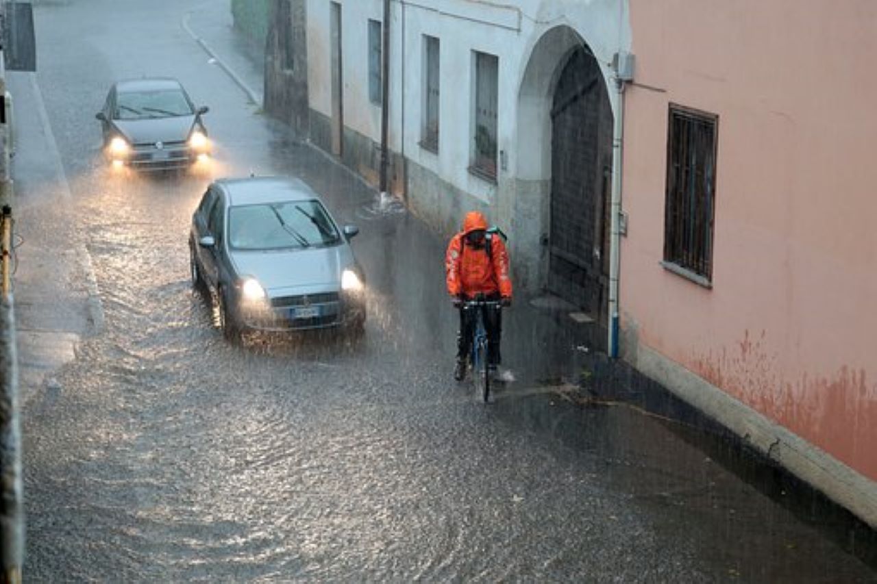 rischi della pioggia