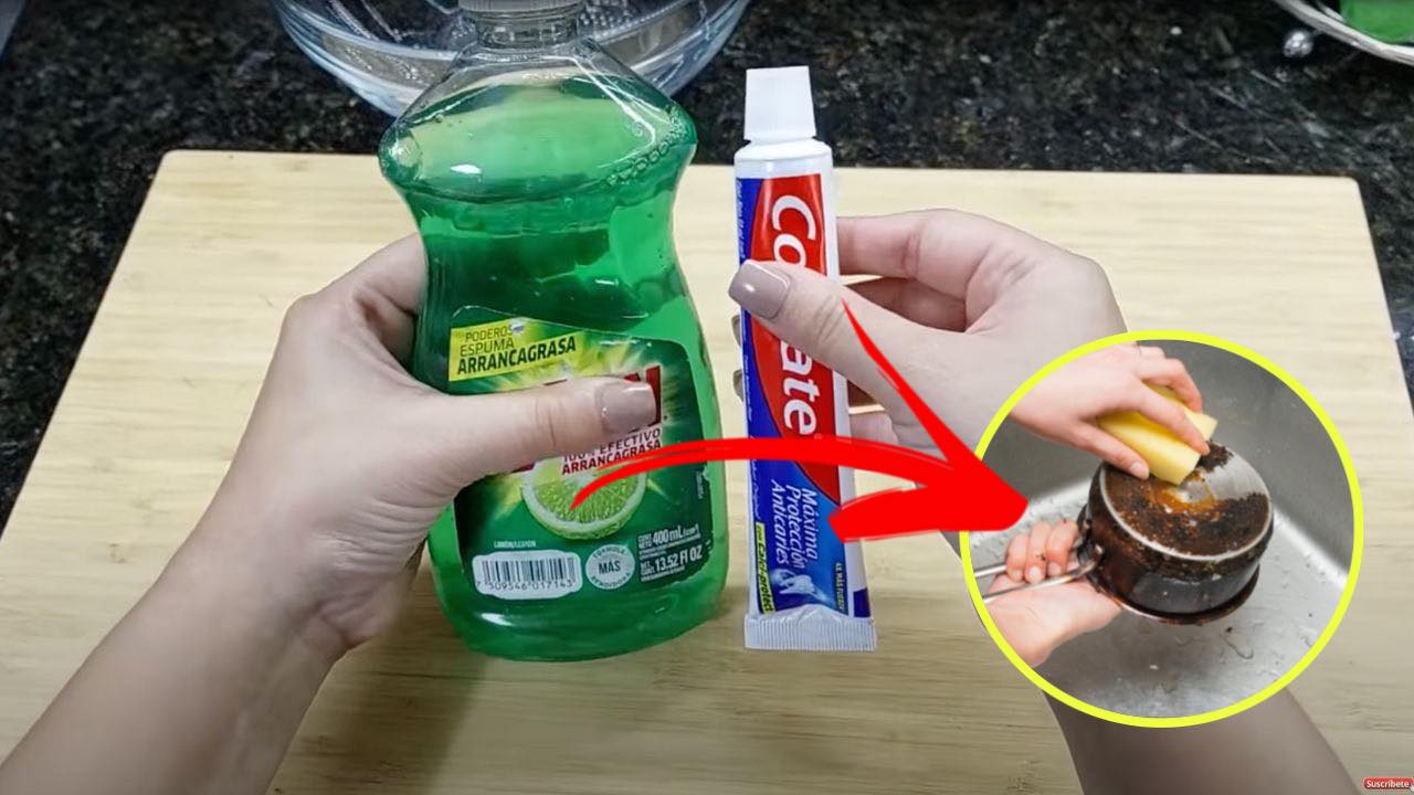 Prova ad unire il dentifricio ed il sapone per i piatti: il