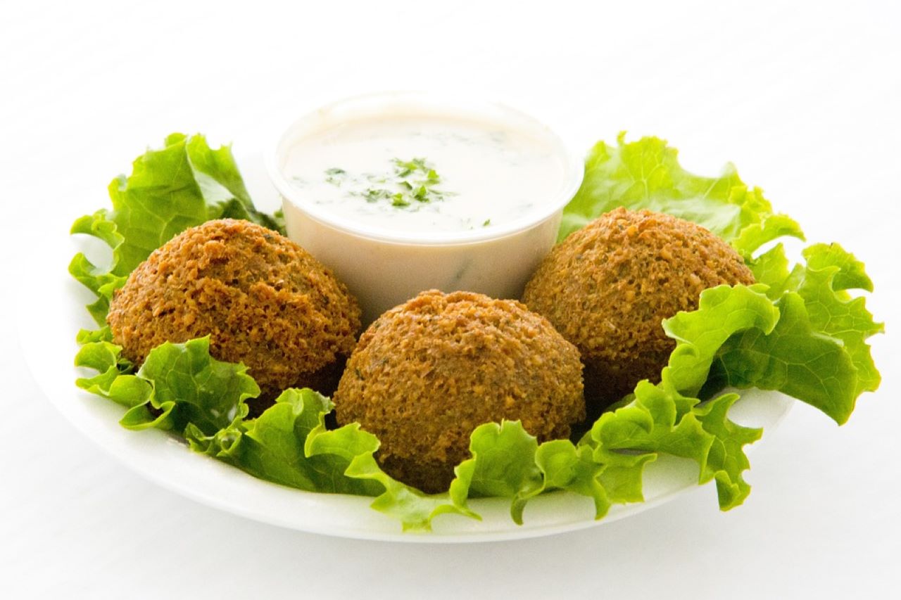 gomasio e tahin condimento falafel