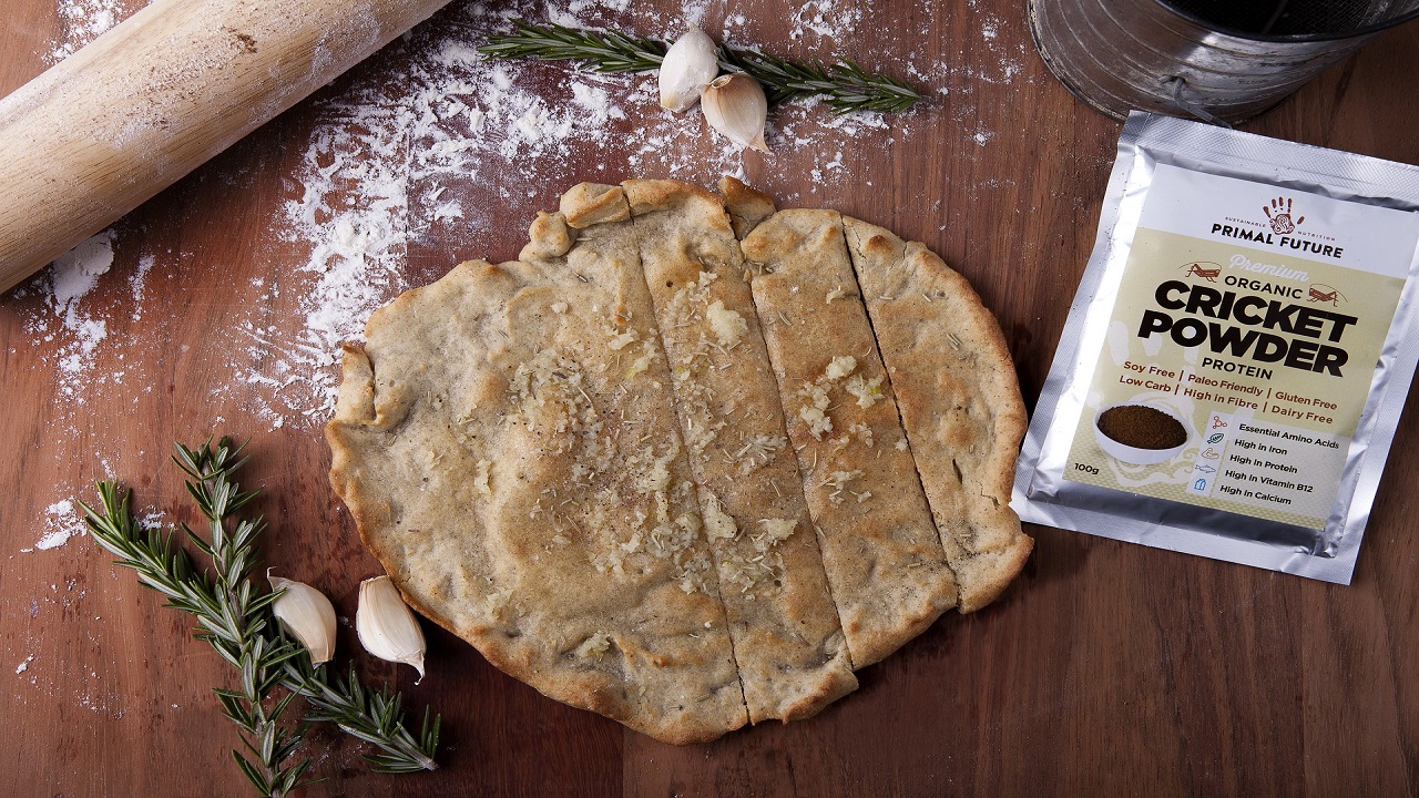 Farine di insetti, pacchetto di grilli