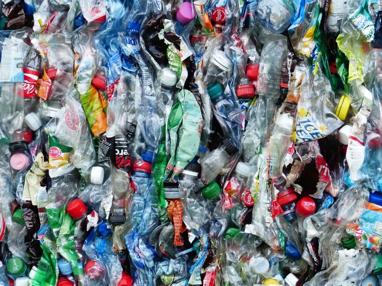 plastica degradata rifiuti