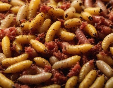 larve mosca