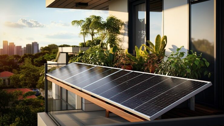 pannelli fotovoltaici balcone