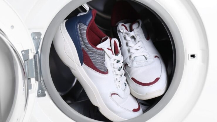 scarpe lavatrice