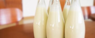 bottiglie di latte